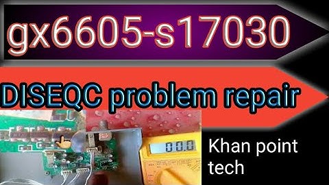 how to gx6605 f1f2 receiver diseqc fault solution Urdu Hindi#gx6605s#f1f2#diseqc