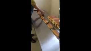 big bread packing machine