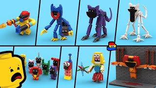 LEGO Poppy Playtime 3: Building Minifigures of Every NEW Character
