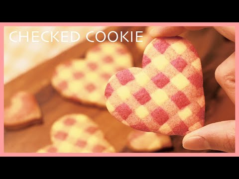 ギンガムチェッククッキーの作り方/Checked Cookie recipe/TAROROOM