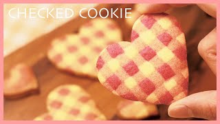 ギンガムチェッククッキーの作り方 Checked Cookie Recipe Taroroom Youtube