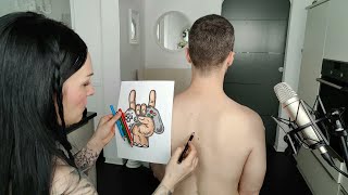 [ASMR] You Have Never Seen A Tattoo Technique Like This Before