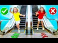 Nastya and Kids Learn Mall Safety Rules