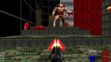 Doom 2 Eternal Slumber Party Level 18 UV with 101% in 23:43 (Commentary)