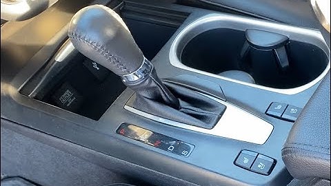 2017 ACURA RDX Center Console Removal