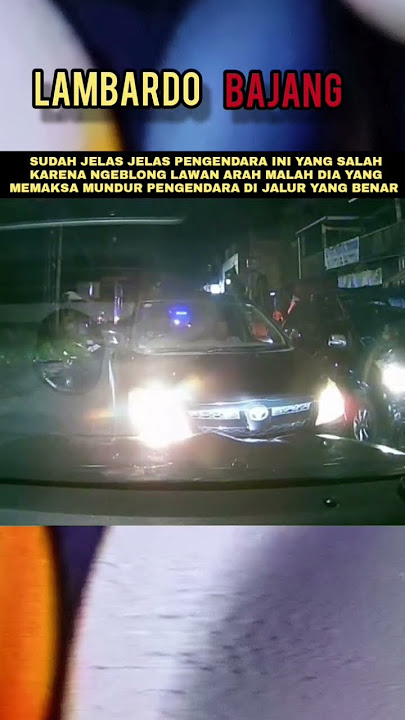 PENGENDARA EGOIS KENA MENTAL #beritaterbaru #beritaterkini #pelanggar #polisi