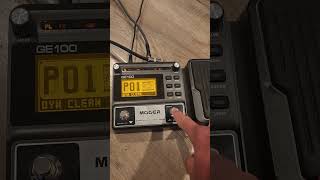 Guitar Pedal. Mooer GE100 Multi Effects Pedal. Link in comments. #mooerpedals