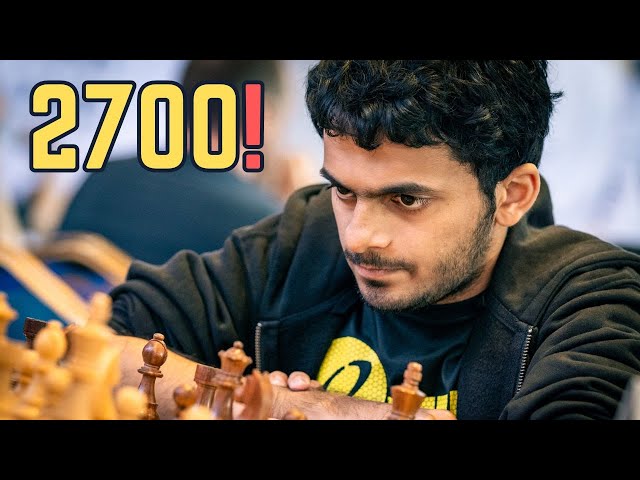 Nihal Sarin crosses 2700 Elo in classical chess! Becomes the 9th Indian to  do so! 