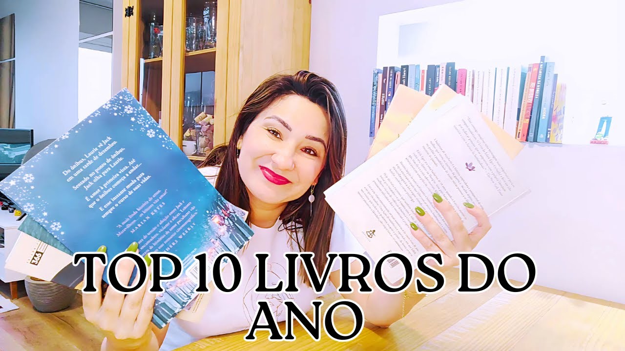 TOP 10 Leituras do Ano: Livros que Você Precisa Conhecer! - YouTube