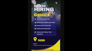 Business Analyst | Automation Testing | sr. QA | Job openings for freshers and experienced candidate