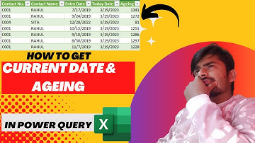 How to Get Current Date and Calculate Age in Power Query: A Step-by-Step Tutorial #querytips
