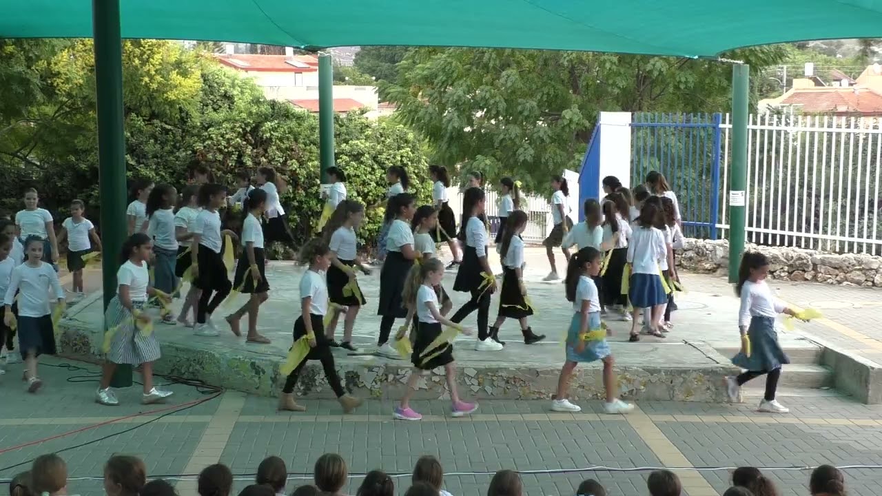 ריקוד שכבת ד תשפה - טקס חרבות ברזל