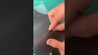 DIY PU Leather Crossbody Bag Kit: Beginner Sewing Set with Hardware