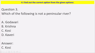GSEB Solutions Class 9 Social Science Chapter 15 Drainage System Question 4