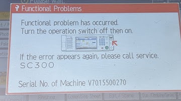 ricoh mp 8002 mp 8001 mp 8000 mp 7500 mp 6001 error code sc300 || sc 300 || ghani trader