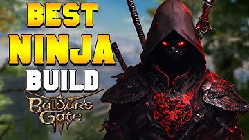 ULTIMATE Ninja Assassin (Shadow Monk) Build For Baldur