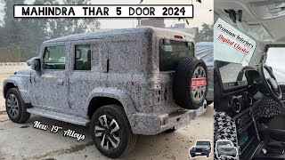 New Mahindra Thar 5 Door 2024 🔥 Fully Revealed | 19 inch Alloys, Bigger Screen, Sunroof & more!