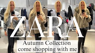 ZARA HAUL TRY ON AUTUMN WINTER COLLECTION | COME SHOPPING WITH ME TO ZARA