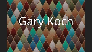 Celebrity Gary Koch Profile
