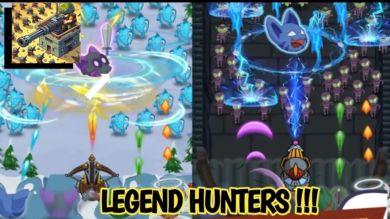 🧙‍♂️ LEGEND HUNTERS 🫥💣 GAMES ANDROID/IOS [GAMEPLAY WALKTROUGH] PART #2 ...