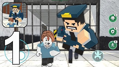Obby Block World Craft Prison Escape Gameplay Walkthrough Part 1 (Android, ios)