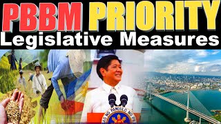 Priority Legislative Measures Of Pbbm