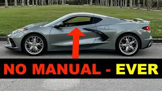 Corvette C8 Manual NEVER Hapenning, Says Chief Engineer