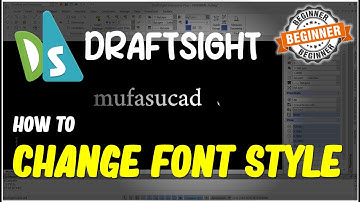 Draftsight How To Change Font
