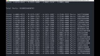 Advent of Code 2023 Day 19 Part 2 - Counting Parts