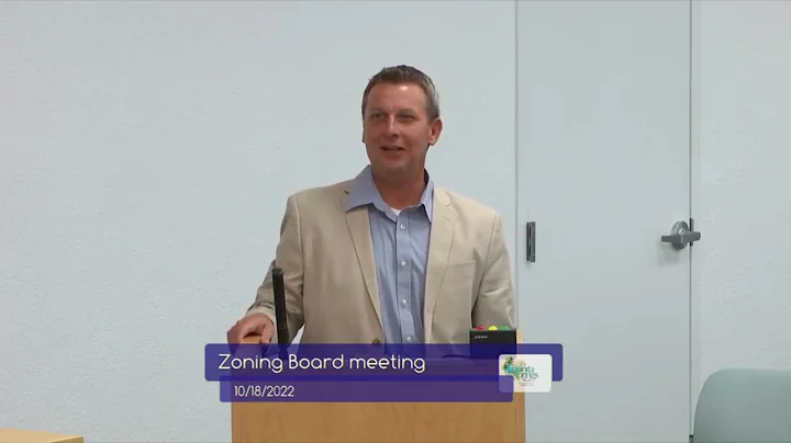 City of Bonita Springs, Zoning Board Meeting, Octo...