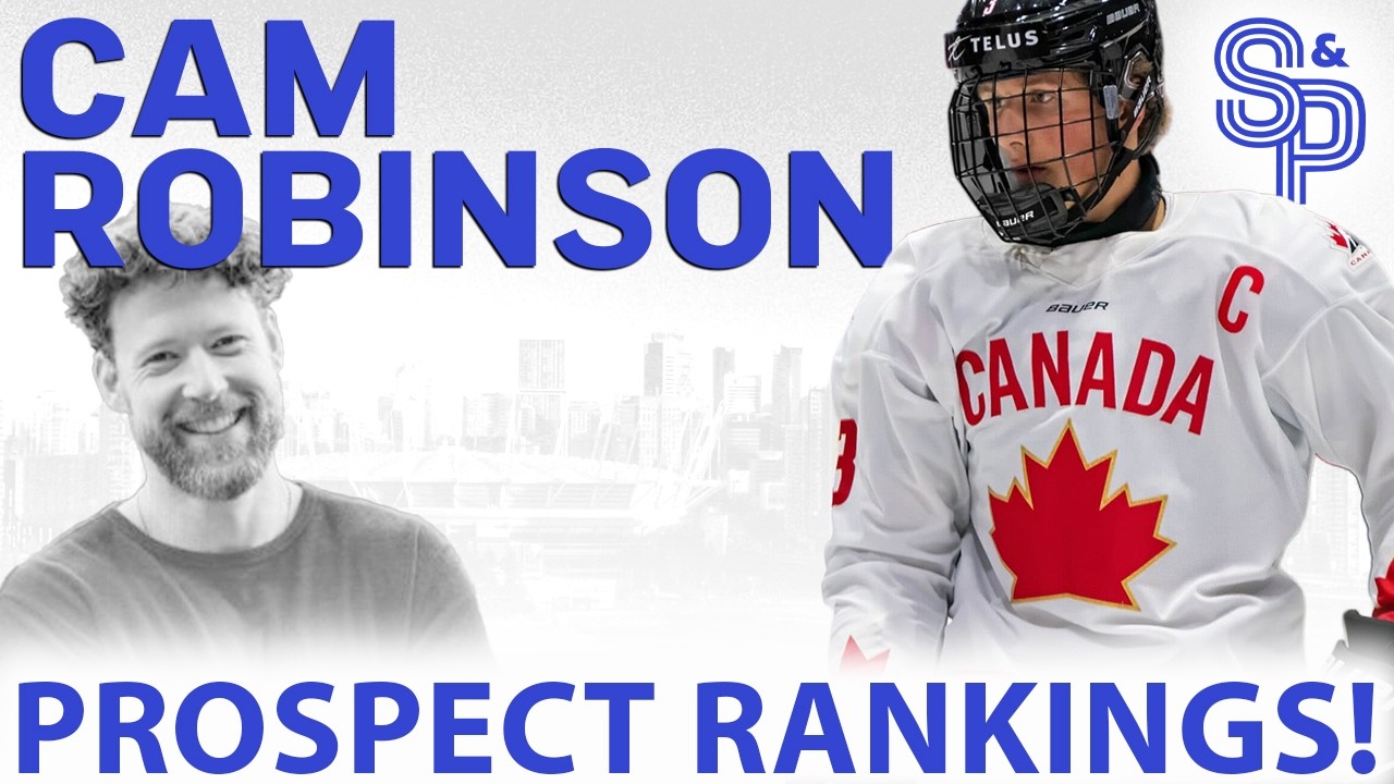 Cam Robinson: A peak at Elite Prospects prospect rankings.  Gavin McKenna headed to the worlds?
