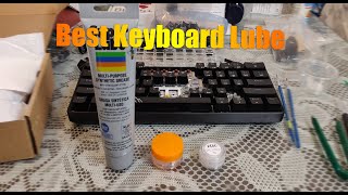 Best Keyboard Switch Lube Superlube vs Silicone Vs Krytox
