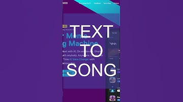 AI Tools - Text To Song #shorts