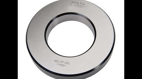 03 - Plain Ring Gage Calibration - Audit 2021