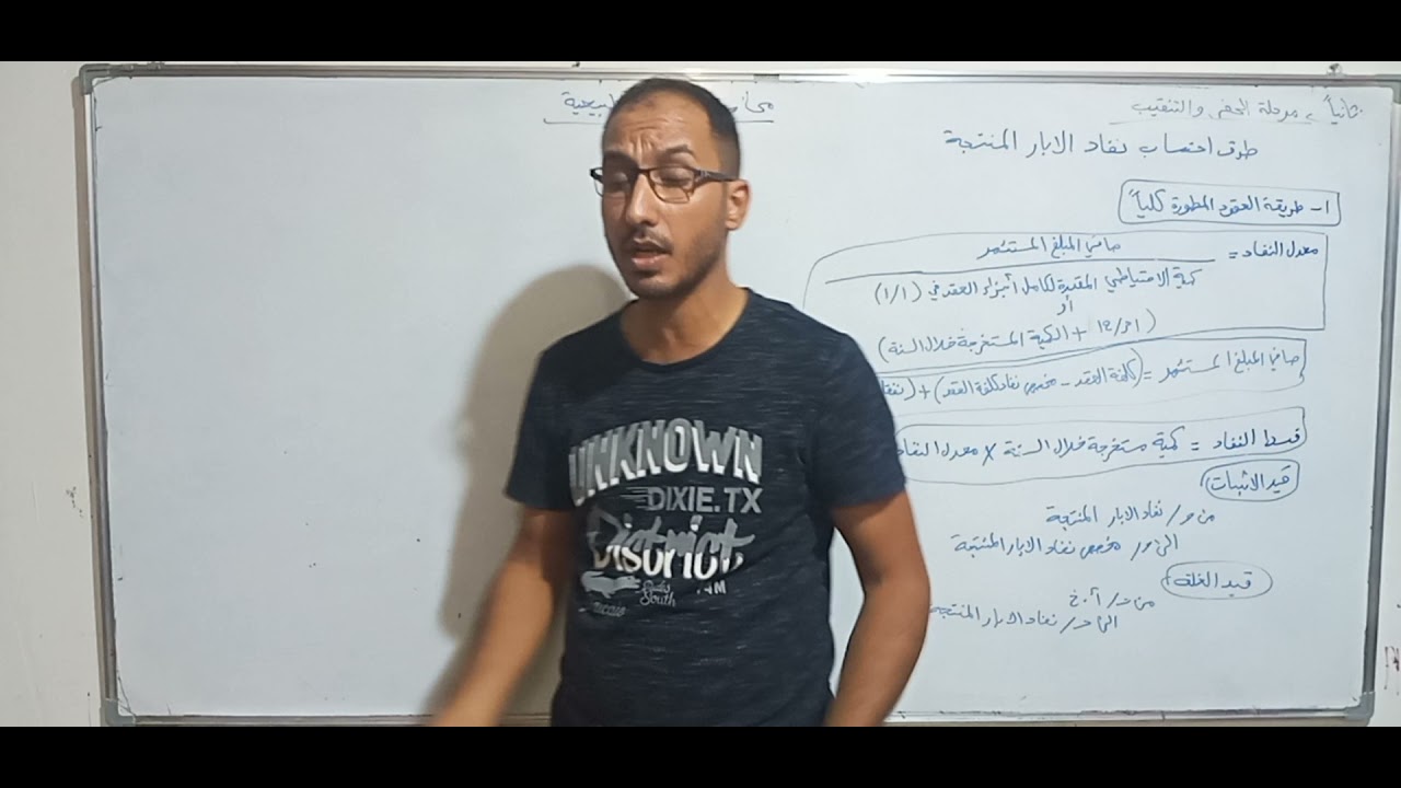 ًمحاسبة المصادر الطبيعية - مرحلة الحفر والتنقيب - طريقة العقود المطورة كلياً