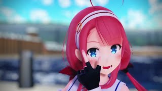 【Kancolle MMD】江風が可愛く元気に「有頂天ビバーチェ」 (kawakaze Ecstatic Vivace)