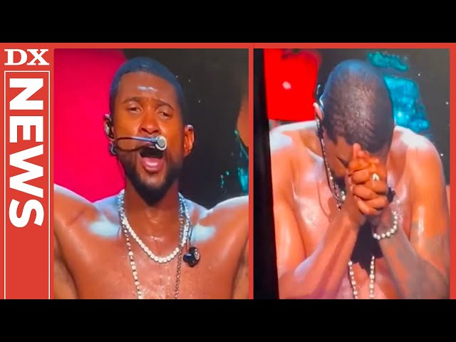 Usher Breaks Down In Tears At Last Las Vegas Show 🥲 