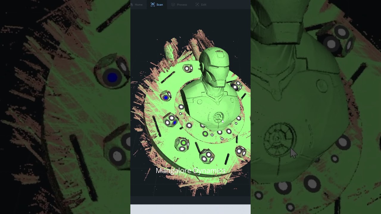 Iron Man Scan By Creality Raptor