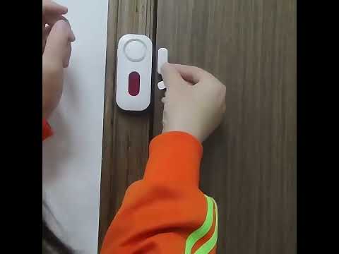 Anti theft Door Sensor Alarm Open Burglar Alarm with Magnetic Door and Window Alarm Sensor for Kids