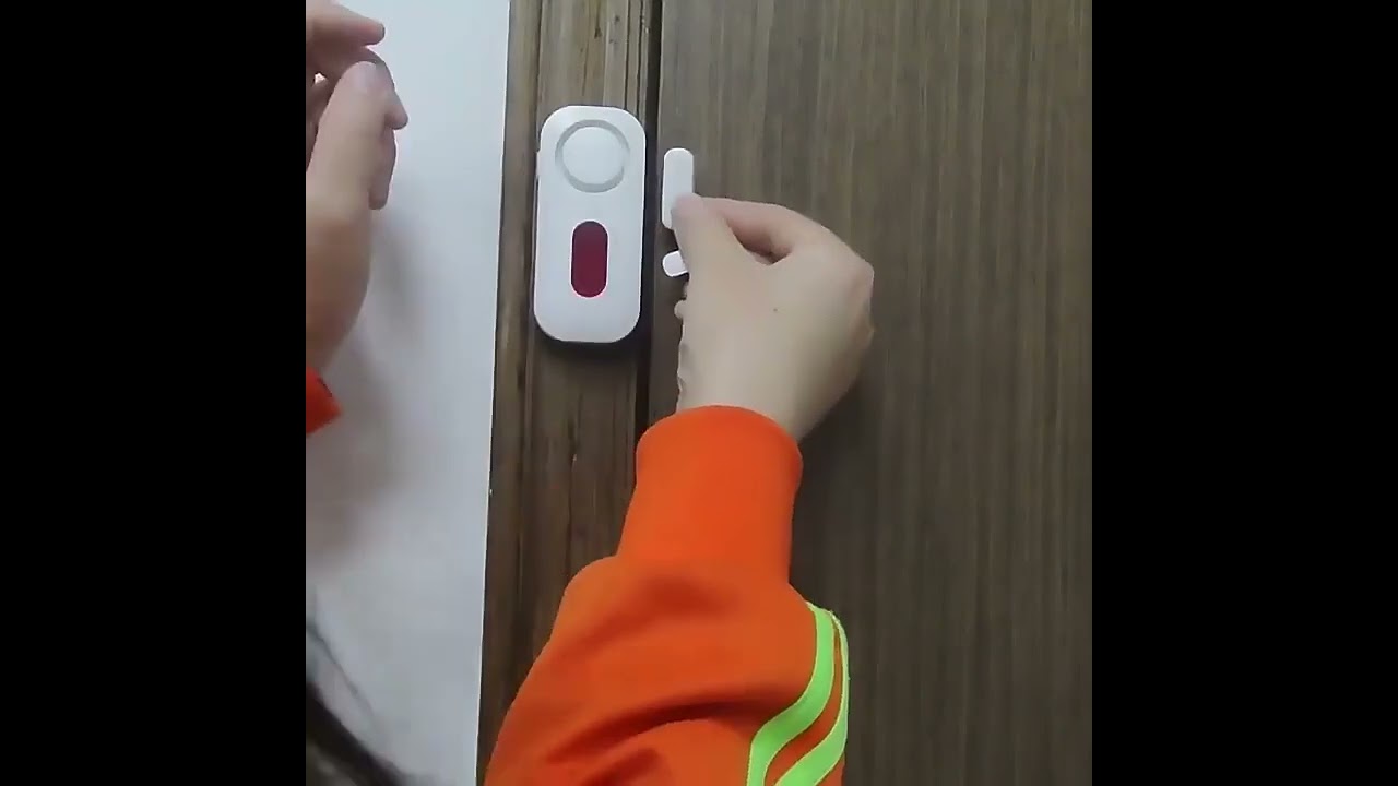 Anti theft Door Sensor Alarm Open Burglar Alarm with Magnetic Door and Window Alarm Sensor for Kids