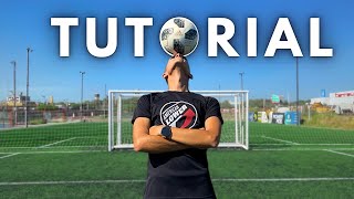HOW TO MASTER / DO HEADING CORRECTLY - FREESTYLE FOOTBALL TUTORIAL