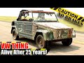 FORGOTTEN Volkswagen Thing On The Road Again After 25 YRS| Engine Swap On 1974 VW Type 181 |RESTORED