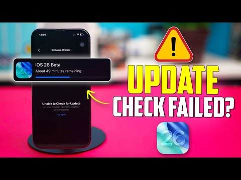 How to Fix Unable to Check for Update on iPhone iOS 26 | iOS 26 Update Error Fix