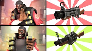 SHOWING SOME LOVE TO STOCK GRENADE LAUNCHER! [TF2 Live Gameplay Commentary]