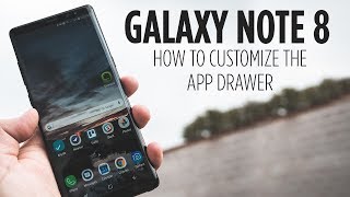 Galaxy Note 8 - How to Customize the App Drawer screenshot 2