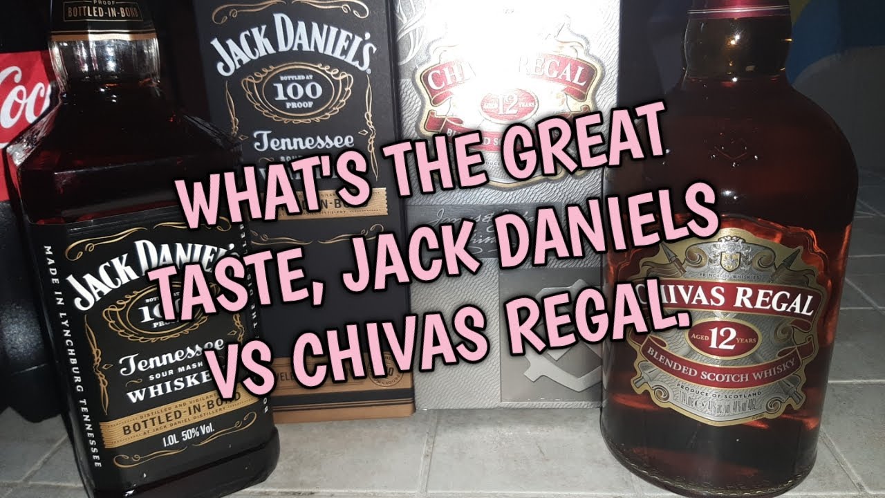 Subordinar Dardos extraño WHAT'S THE GREAT TASTE? JACK DANIELS VS CHIVAS REGAL. - YouTube