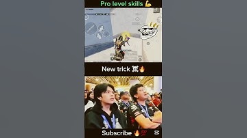 New trick😱pro level skills 💪#jonathangaming #pubgmobile