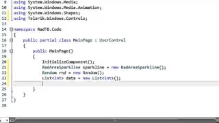 Creating Sparkline and TimeBar in C#