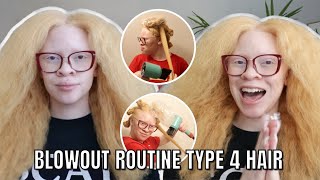 GET THE BEST BLOWOUT ON TYPE 4 HAIR