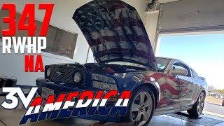 2006 Mustang All Motor Cams Intake Headers AMERICA (DYNO) at Brenspeed w/ Detroit Rockers